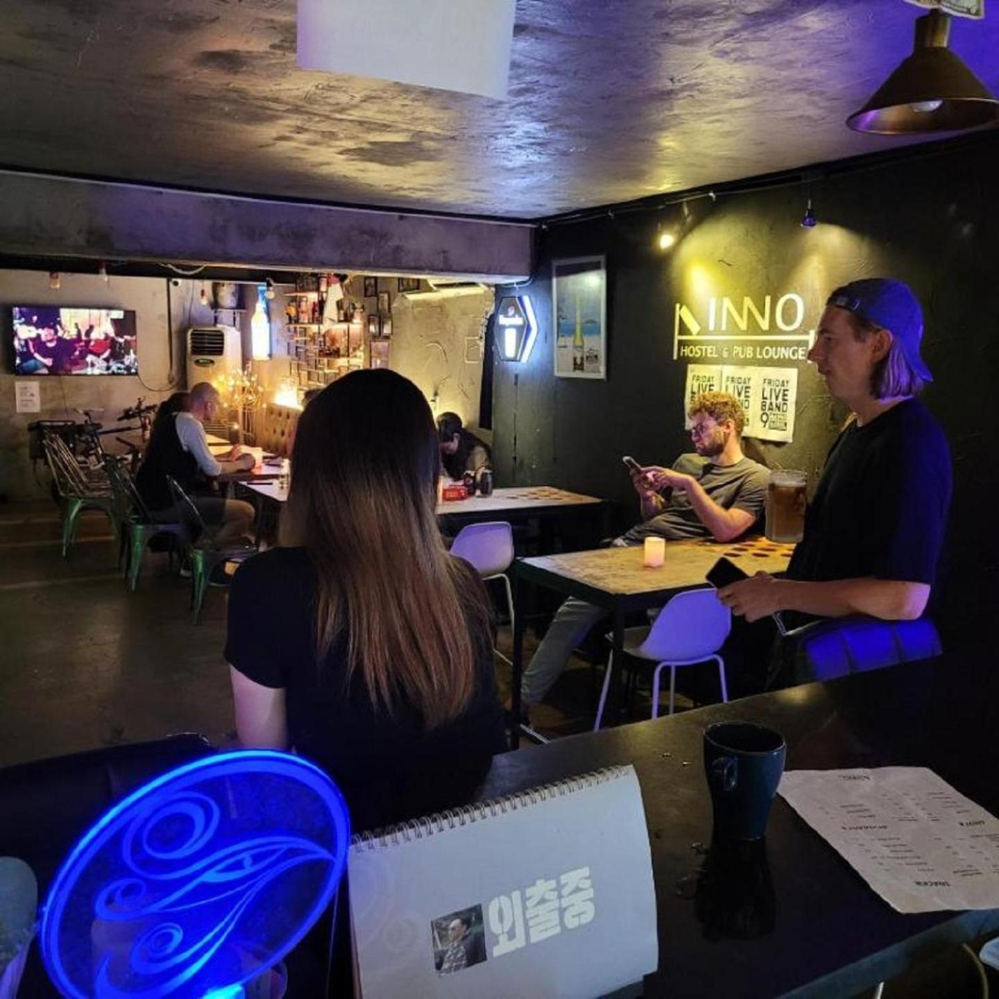Inno Hostel & Pub Lounge Hongdae Seul Dış mekan fotoğraf